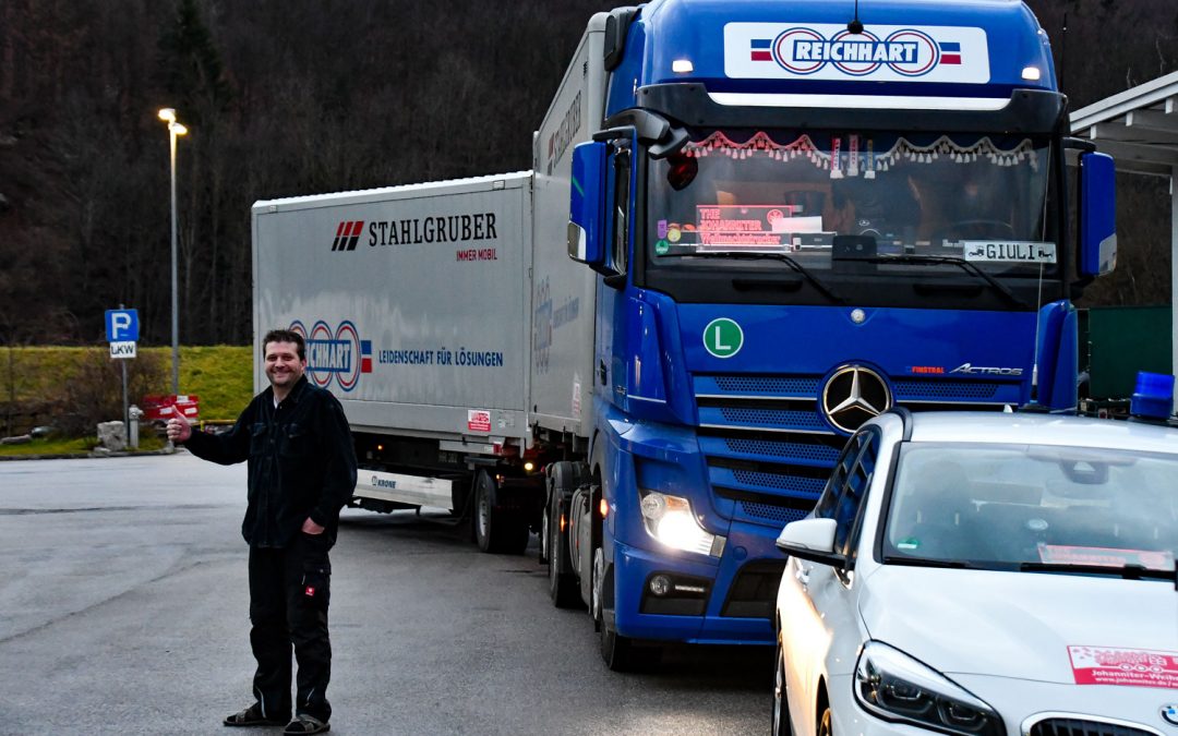 Trucker bescheren ein Weihnachtswunder