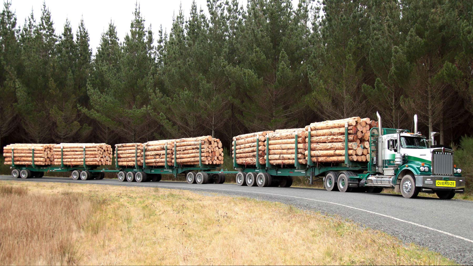 Timber transport of superlatives